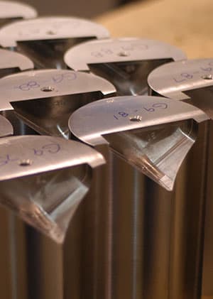 Precision-machined steel parts